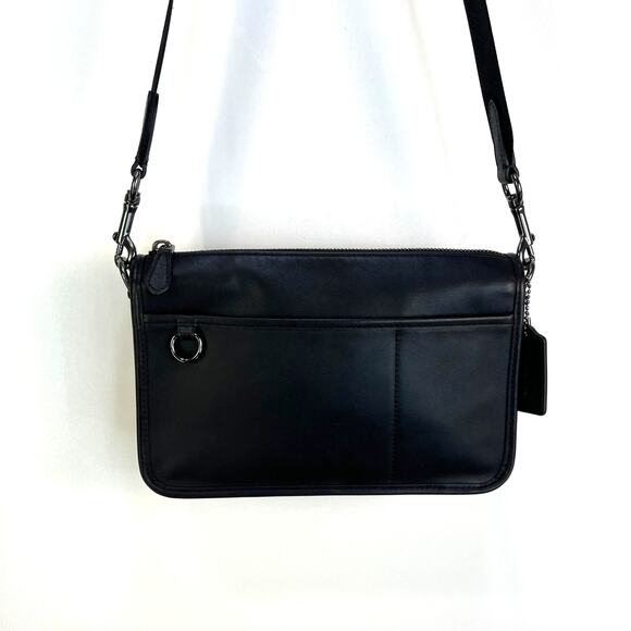 Coach Handbags - Coach Heritage Convertible Crossbody Black Bag Purse C8139